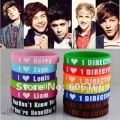 One Direction Silicone Pulseira  24 peças
