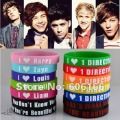 One Direction Silicone Pulseira  24 peças